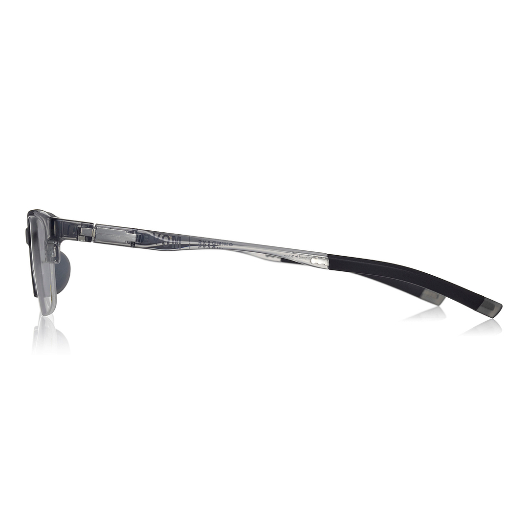 OWNDAYS | MOVE Light Gray Half Rim Rectangle left side